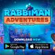 The captivating puzzle-platformer "Rabbiman Adventures" is now available for iOS and Android