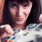 A female Gamer female gamer