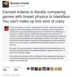 ernest w adams angry rant
