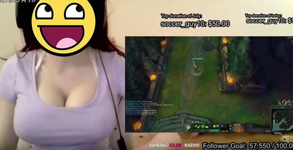 Girls naked on twitch