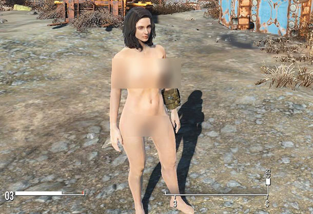 Fallout 4 Piper Nude Mod.