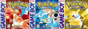 pokemon red blue and yellow