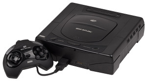 sega saturn console