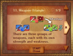 fire emblem fates weapon triangle