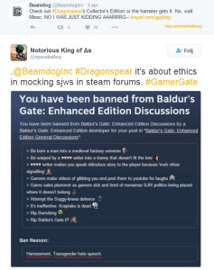 beamdog bans people on steam 
