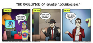 evolution games journalism
