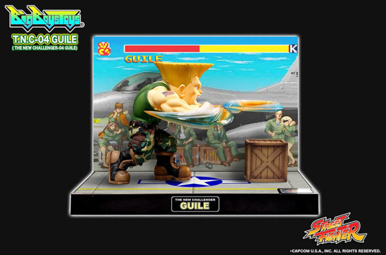 street fighter guile toy