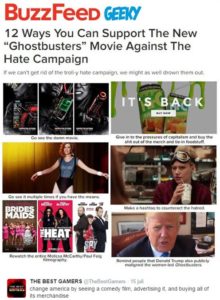 buzzfeed geeky ghostbusters 2016