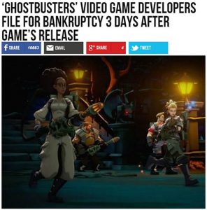 bye bye ghostbusters 2016 the game