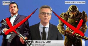 germanys minister of interior blames violent video games for the munich attack header