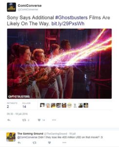 ghostbusters 2016 sequel part 2
