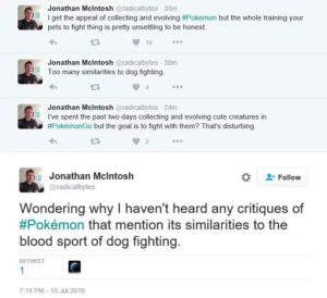 jonathan mcintosh pokemon go dog fights