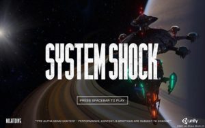 system shock 1 remake intro screen