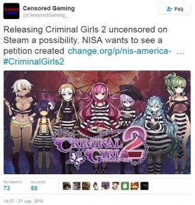 criminal girls 2 censored gaming