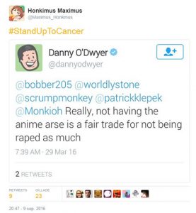 danny odwyer vs anime ass
