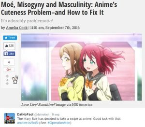moe misogyny and masculinity animes cuteness problem and how to fix it