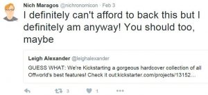 nich maragos leigh alexander