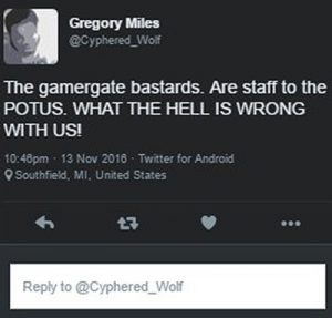 gregory miles on gamergate