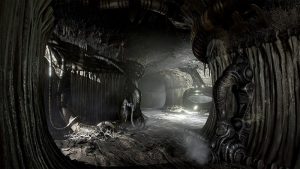 scorn scary hallways