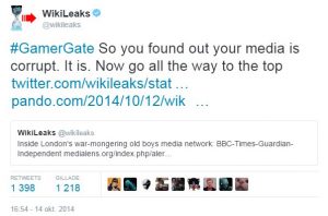 wikileaks on gamergate