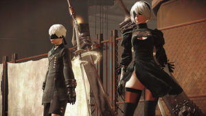 nier automata in-game