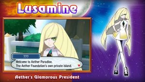 pokemon sun and moon lusamine