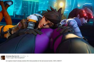 raygun on tracer being a lesbian