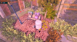 scrap garden robots