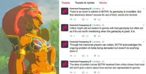 feminist frequency vs the legend of zelda breath of the wild