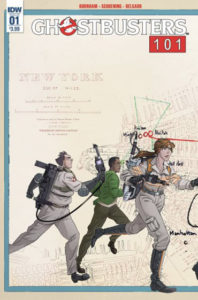 ghostbusters crossover comic 101 cover