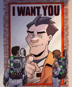 ghostbusters crossover comic