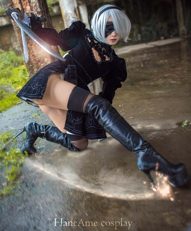 Hane Ame S Nier Automata B Cosplay Is Smoking Hot Tgg