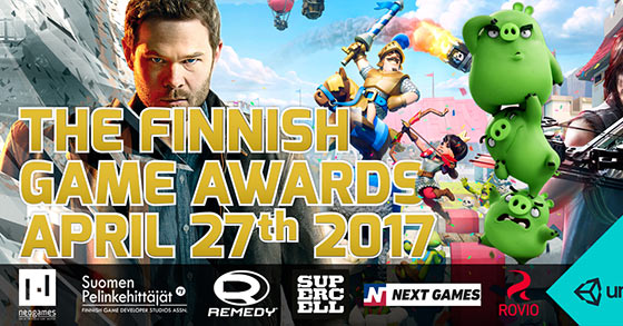 The winners of the Finnish Game Awards 2017 event - TGG