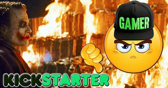 the risks of backing games on kickstarter when backer money goes up in smoke