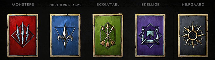 gwent the available factions