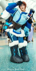mariah mallad sexy mei cosplay overwatch full suit