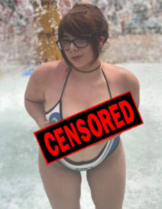 mariah mallad sexy mei swimsuit cosplay overwatch front pose