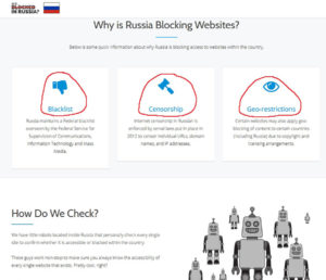 is it blocked in russia