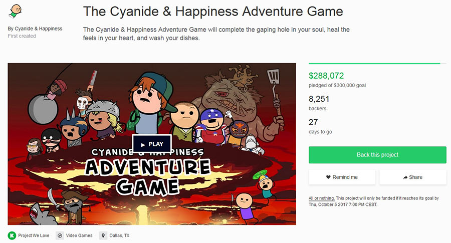 Cyanide & Happiness - Freakpocalypse review: Point & click for the sick