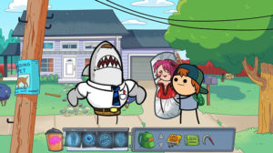 the cyanide and happiness adventure game shark attack