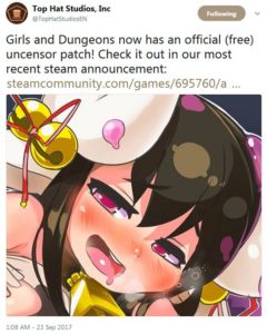 top hat studios girls and dungeons