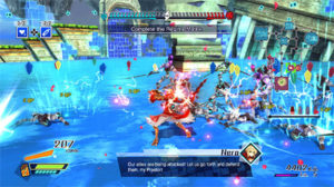 fate extella the umbral star tons of stuff on the screen