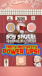 sushi three power-ups