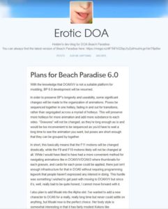 doahdm beach paradise 6.0 post