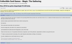 magic the gathering thought police