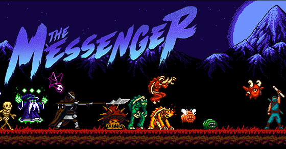 the ninja themed action platformer the messenger is coming to pc and console this year