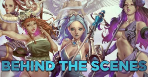 the plus 18 lewd game crystal maidens just launched its behind the scenes video