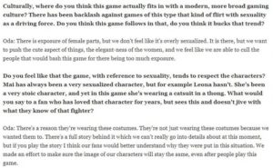 game informer vs snk heroines tag team frenzy the stupid interview