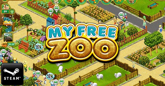 The animal-themed tycoon "My Free Zoo" has landed on Steam - TGG