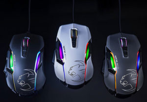 roccat kone aimo gaming mouse different versions